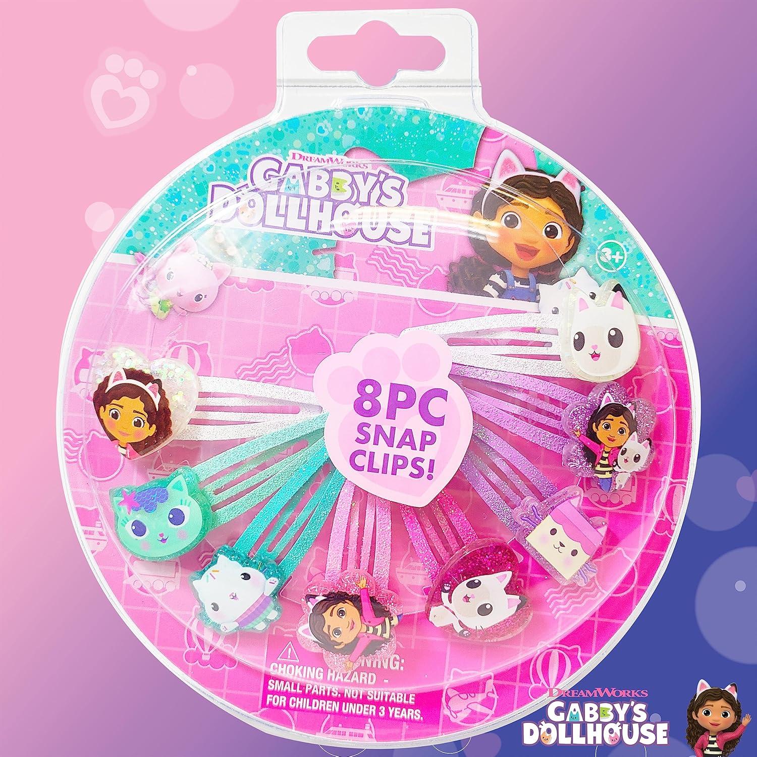 Pinzas para el cabello Luv Her Gabby's Dollhouse 8 colores