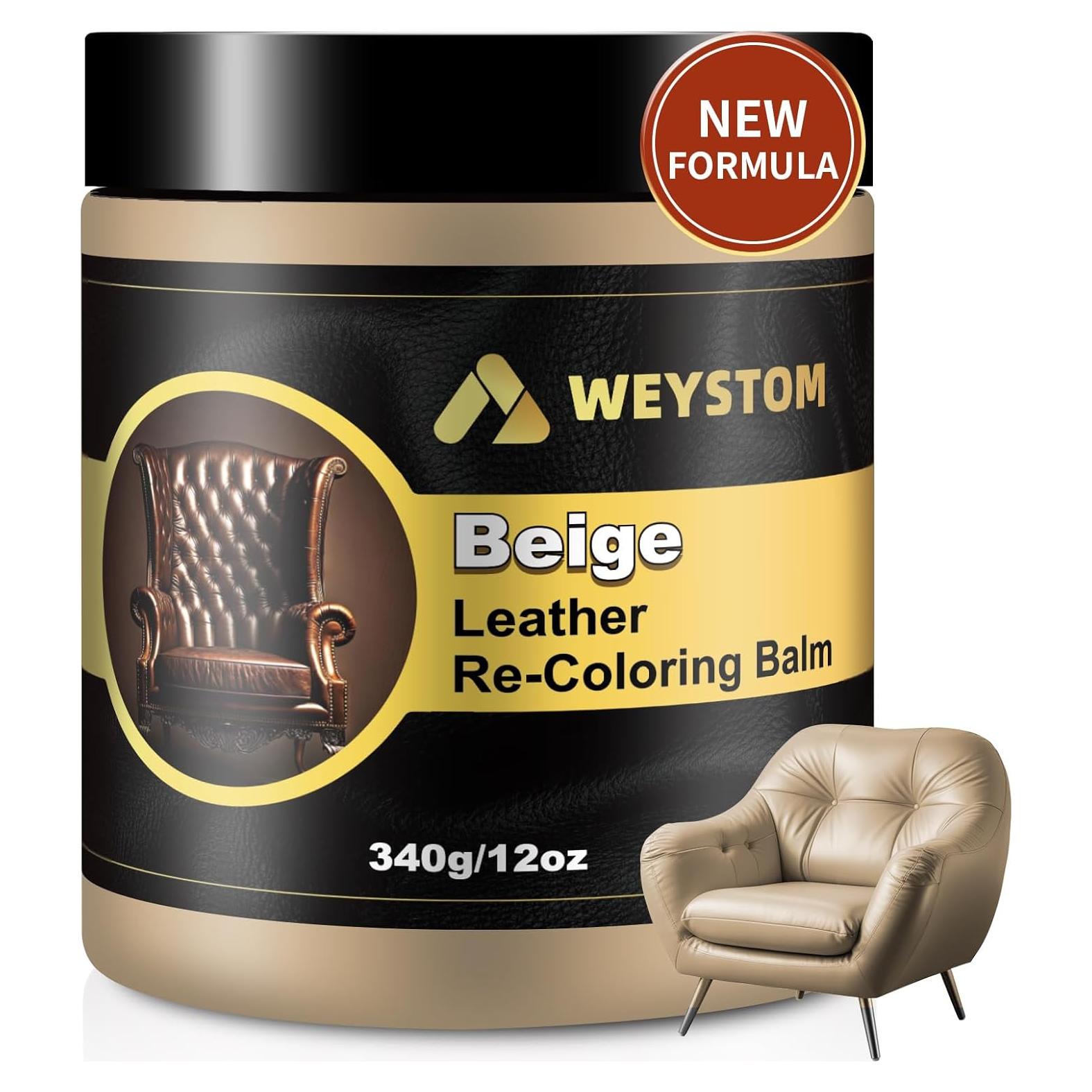 Bálsamo de Recoloración de Cuero WEYSTOM 388g Beige