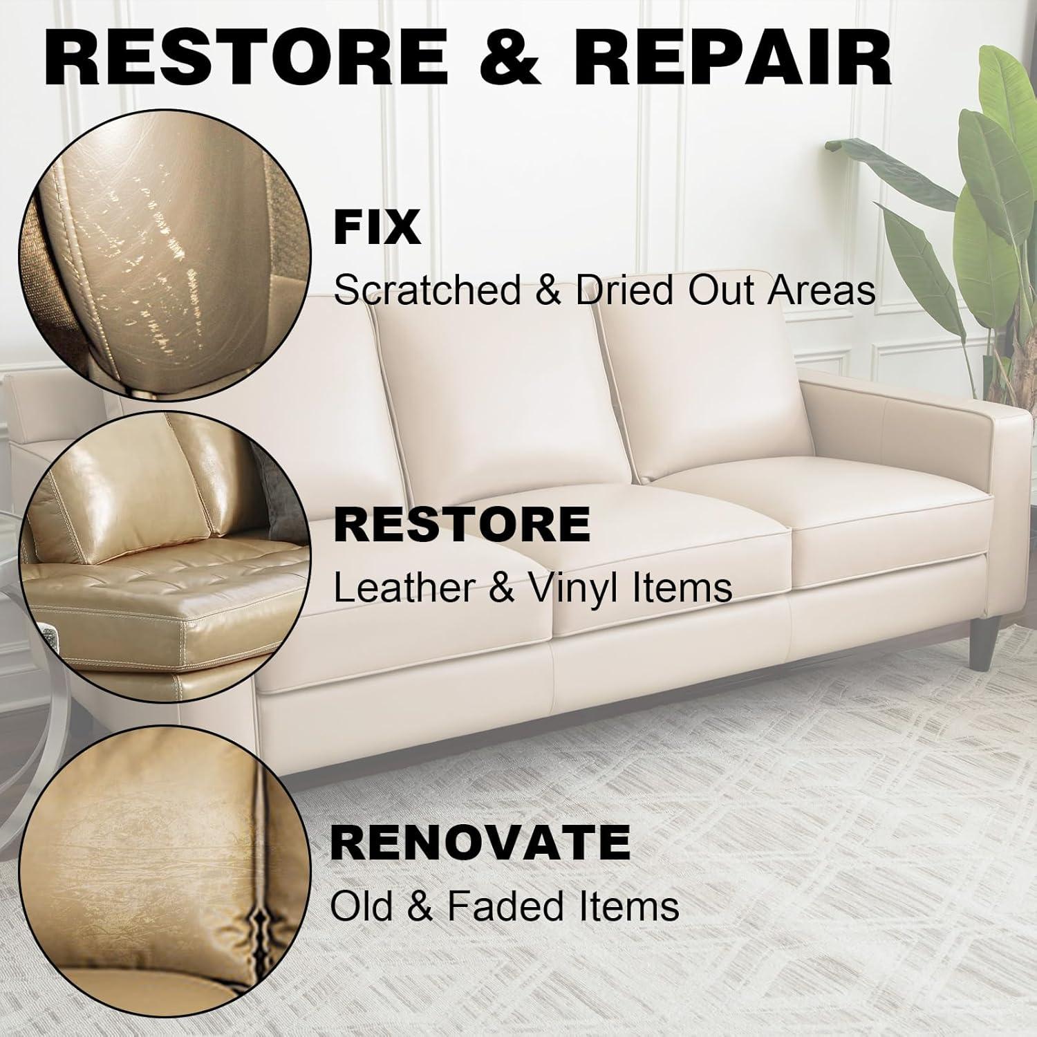 Bálsamo de Recoloración de Cuero WEYSTOM 388g Beige