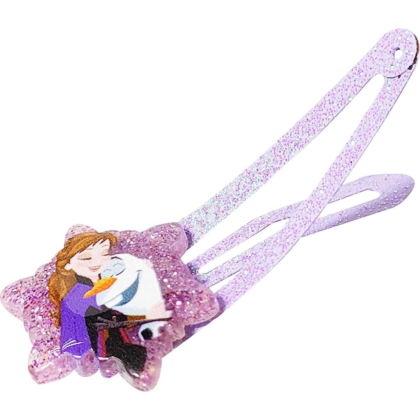 Pinzas para el cabello Luv Her Disney Frozen 8 piezas colores
