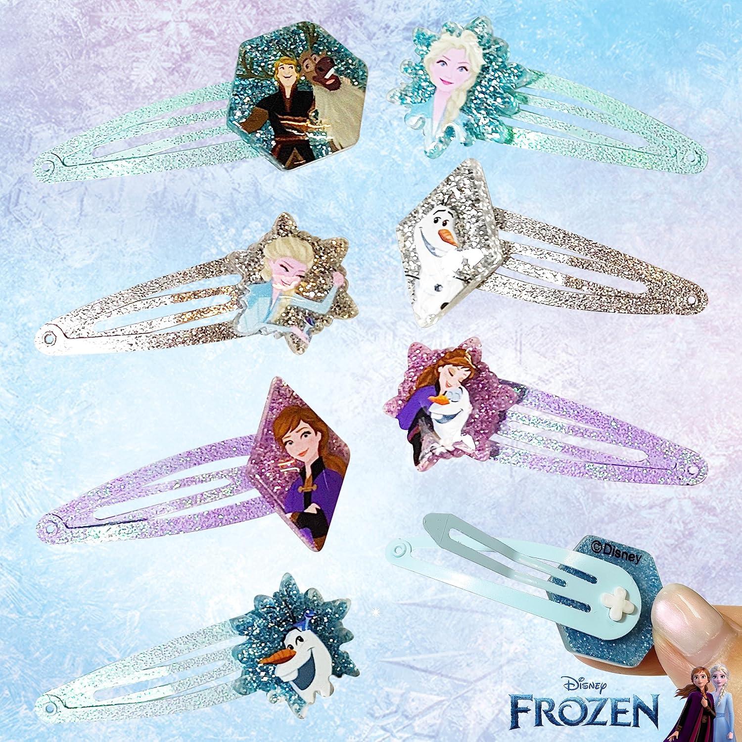 Pinzas para el cabello Luv Her Disney Frozen 8 piezas colores