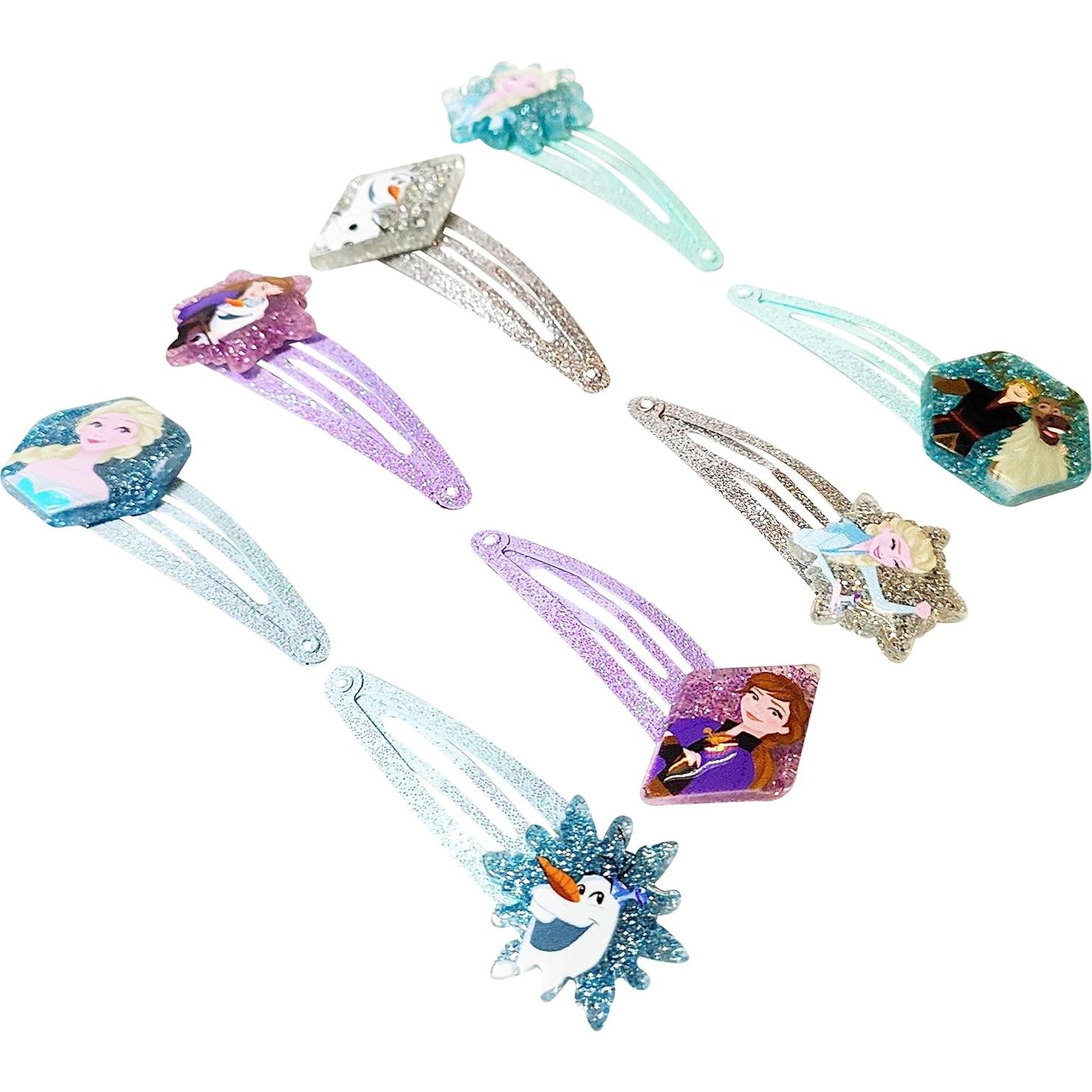 Pinzas para el cabello Luv Her Disney Frozen 8 piezas colores