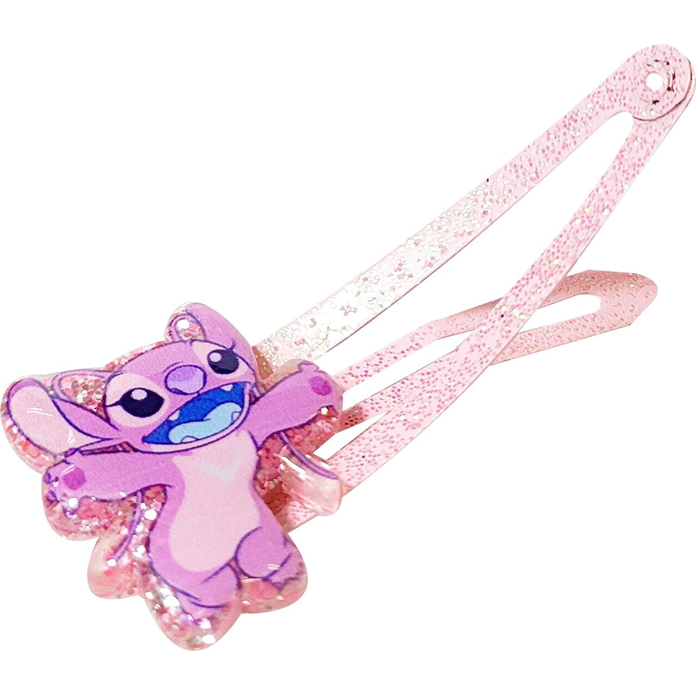 Clips de Cabello Disney Stitch Luv Her Paquete 8 Multicolor
