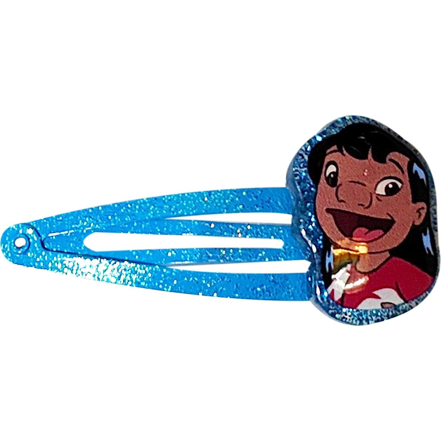 Clips de Cabello Disney Stitch Luv Her Paquete 8 Multicolor