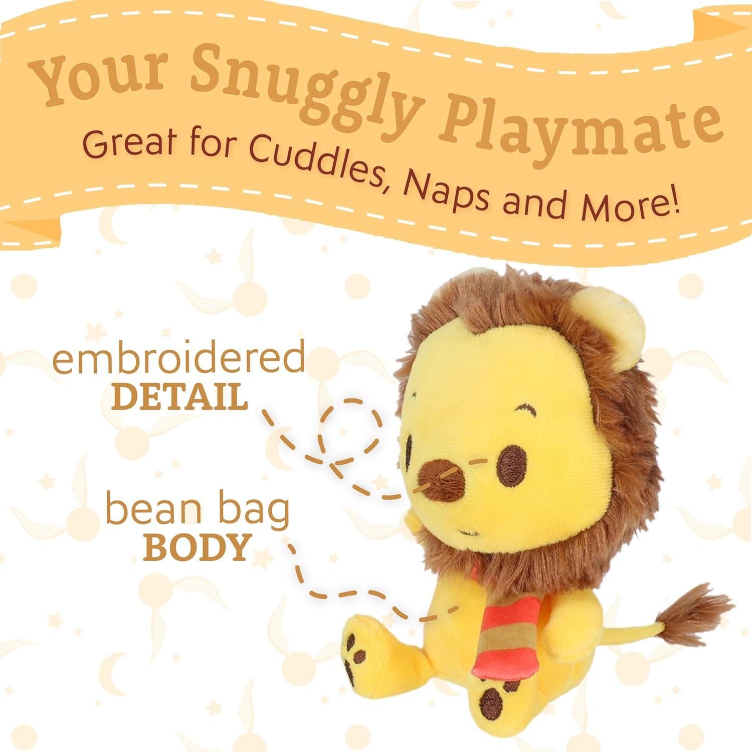 Peluche Gryffindor Kids Preferred 15 cm con Bufanda Roja y Dorada