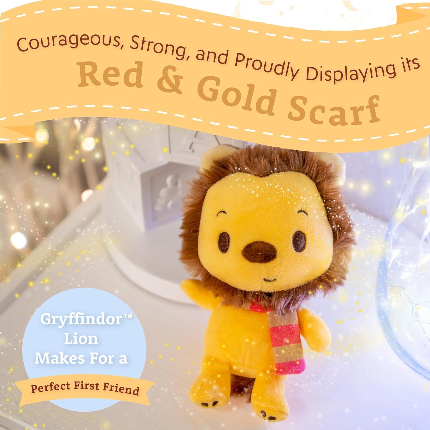 Peluche Gryffindor Kids Preferred 15 cm con Bufanda Roja y Dorada