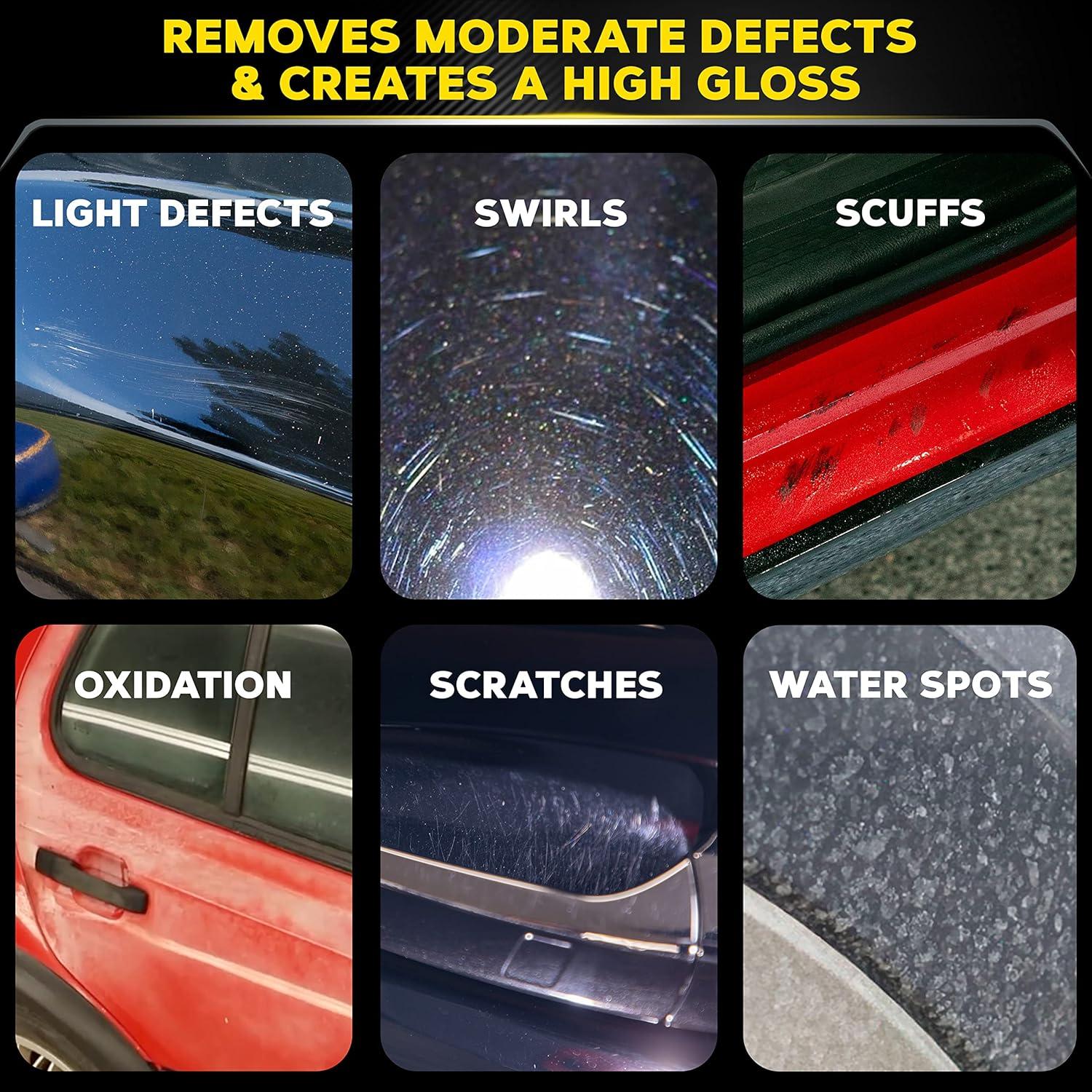 Compuesto Definitivo Meguiar's 0.5kg - Elimina Rayones y Oxidación