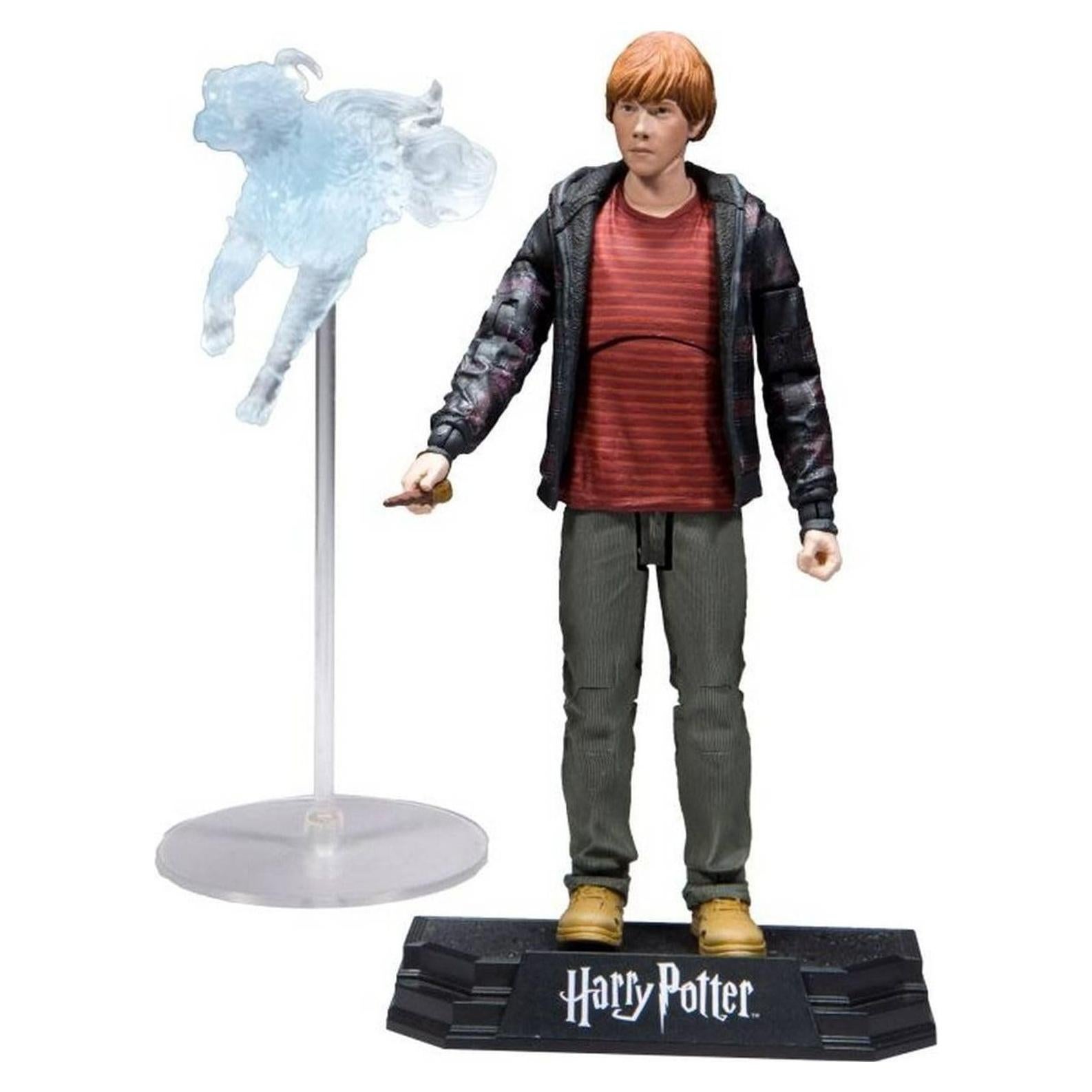 Figura de Acción Ron Weasley McFarlane 17.78 cm con Patronus