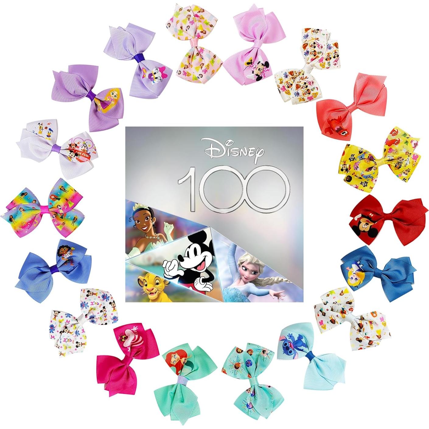 Accesorio para el cabello Disney 100 Aniversario 18 Clips