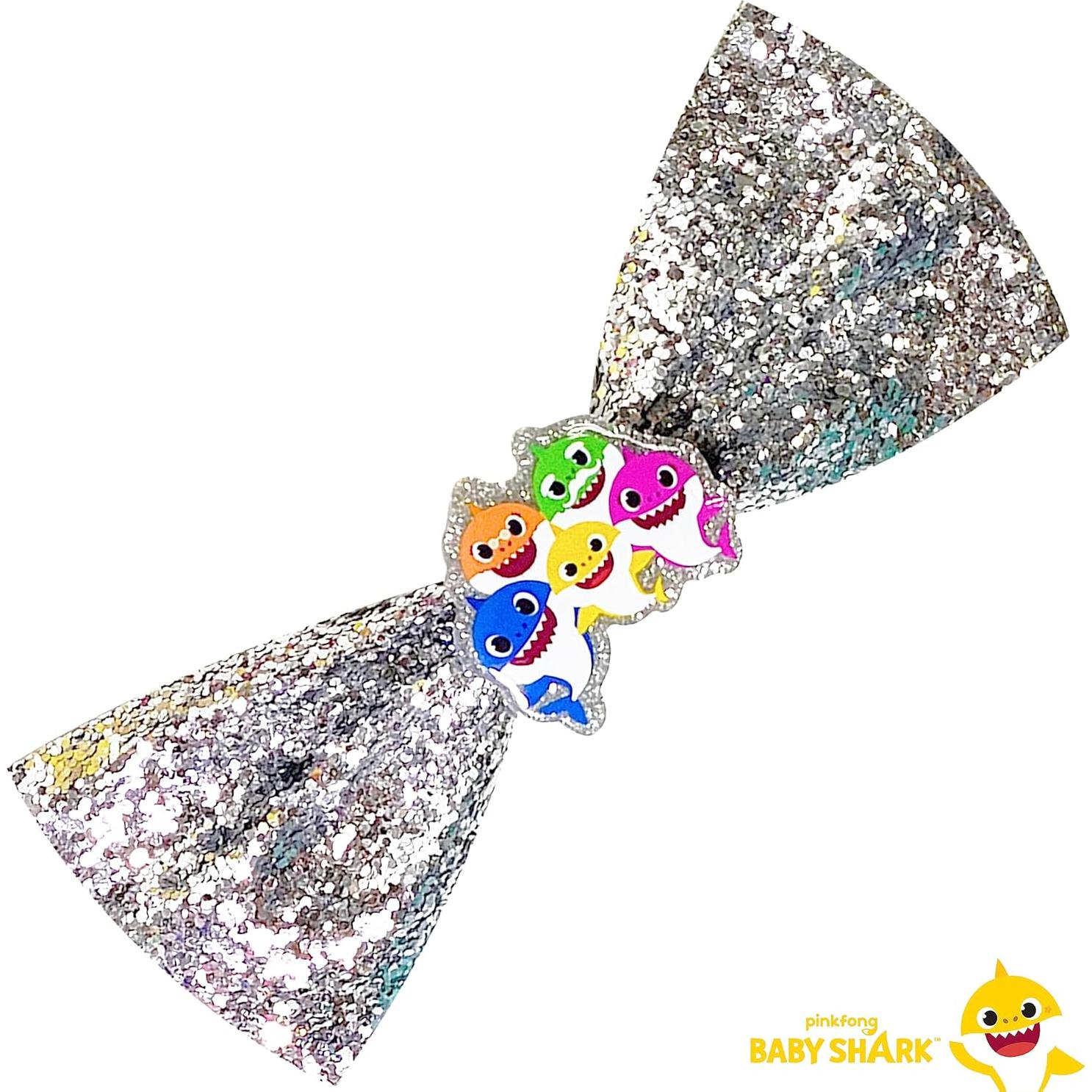 Lazos para el cabello Luv Her Baby Shark - Set 7 piezas