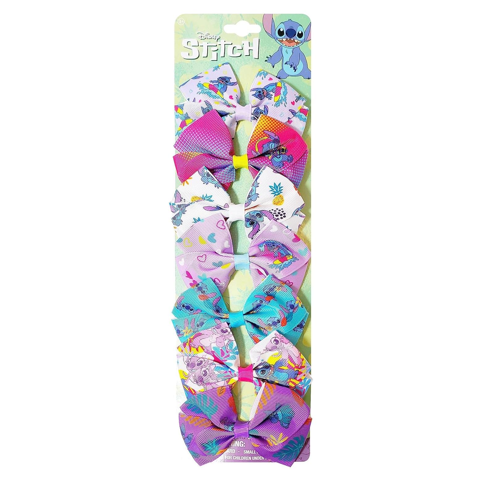 Lazos para el Cabello Disney Stitch Luv Her - 7 Piezas