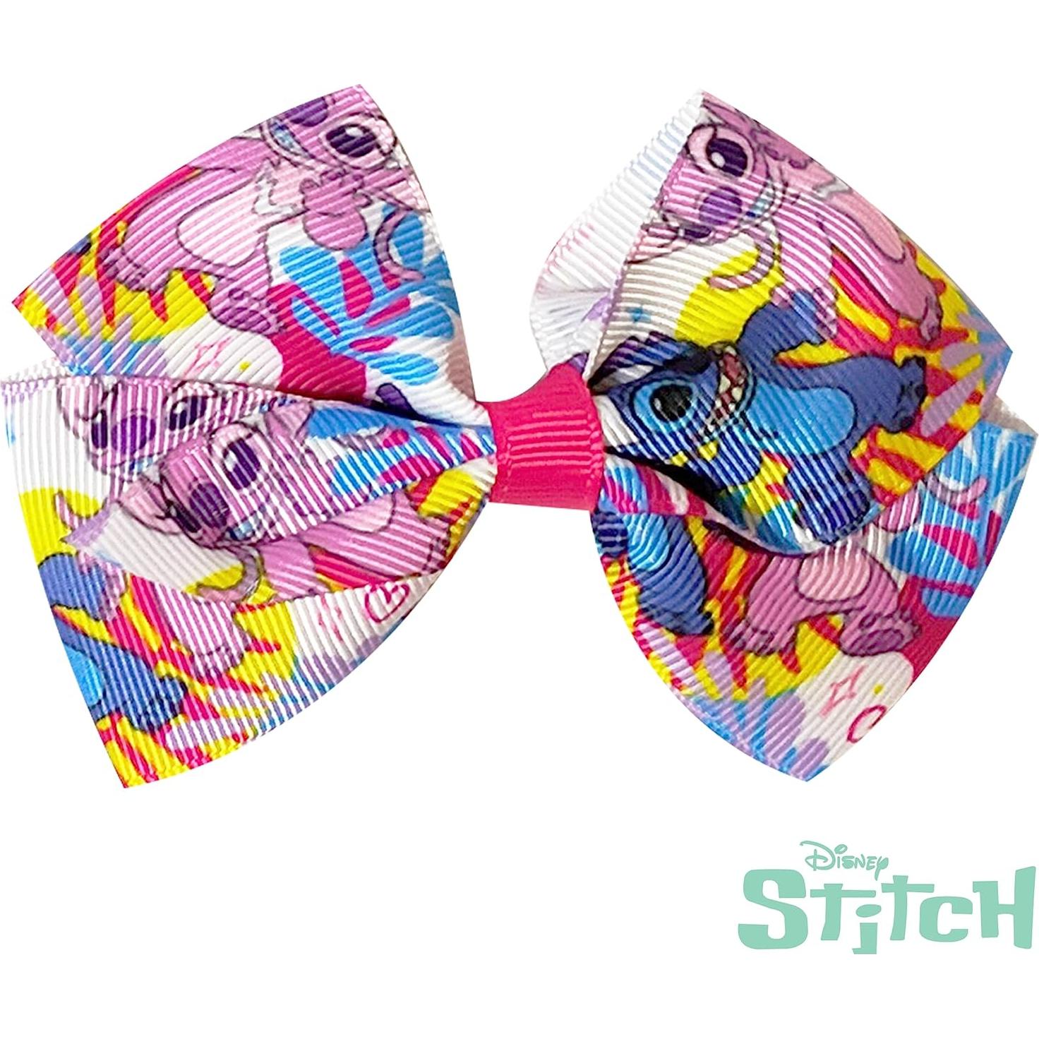 Lazos para el Cabello Disney Stitch Luv Her - 7 Piezas