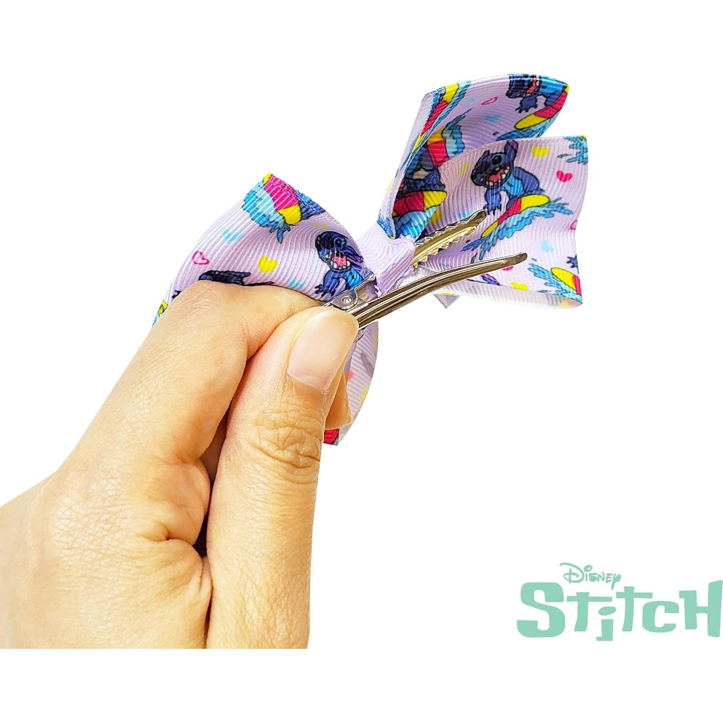 Lazos para el Cabello Disney Stitch Luv Her - 7 Piezas