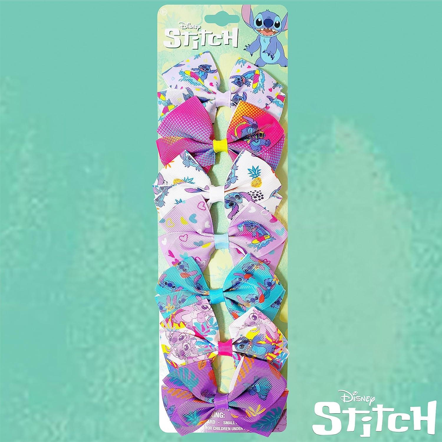 Lazos para el Cabello Disney Stitch Luv Her - 7 Piezas