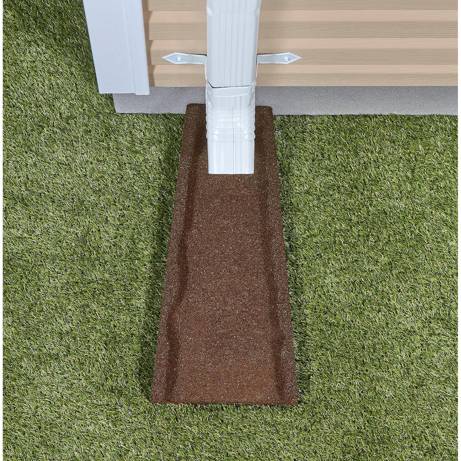 Bloque de Salpicadura Rubberific DCSB 53 cm Marrón (Paquete de 2)