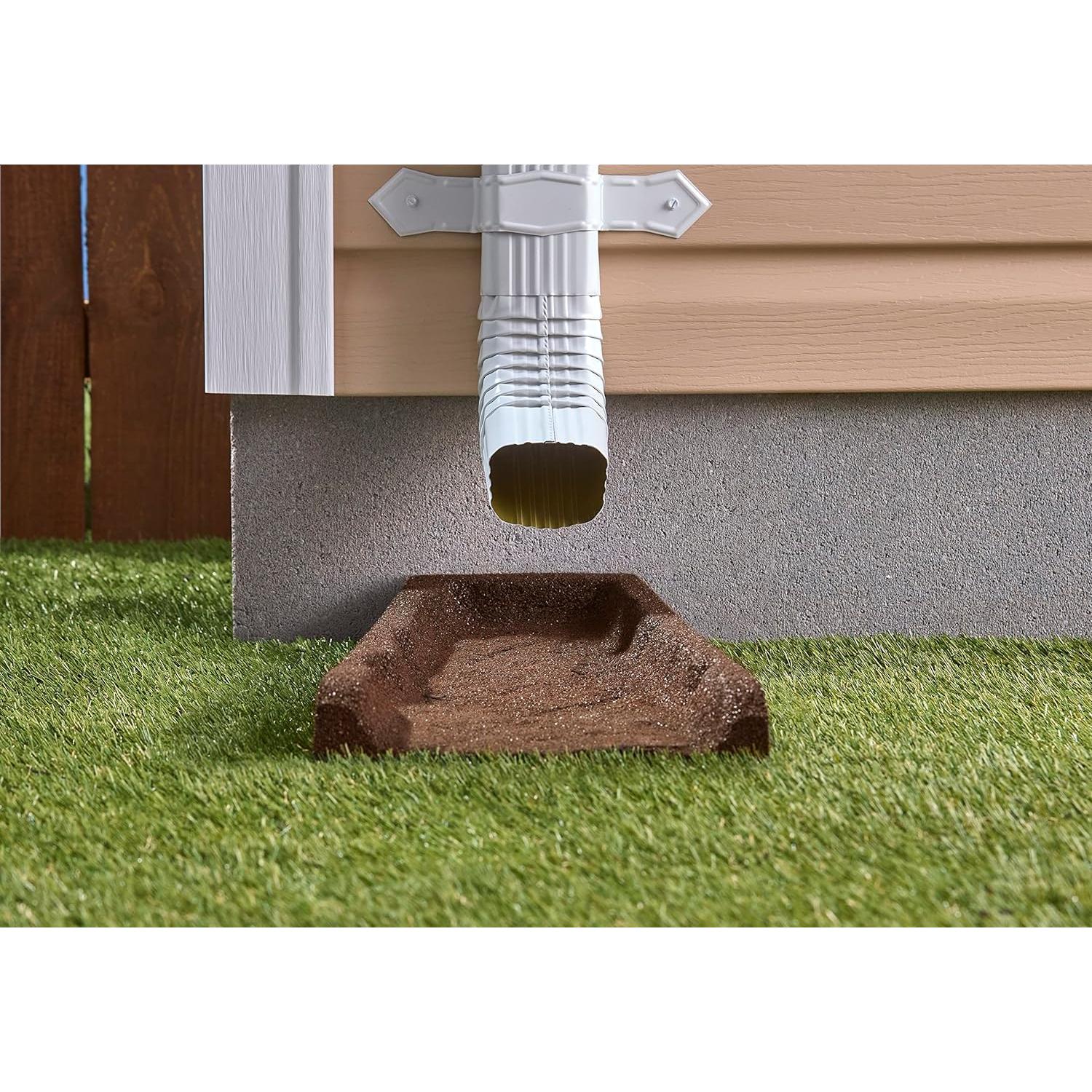 Bloque de Salpicadura Rubberific DCSB 53 cm Marrón (Paquete de 2)