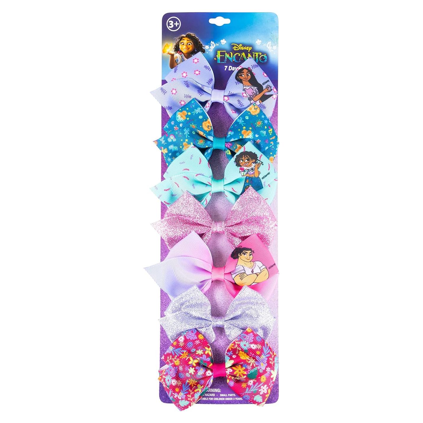 Paquete de Clips de Moño Disney Encanto - 7 Piezas 10 cm