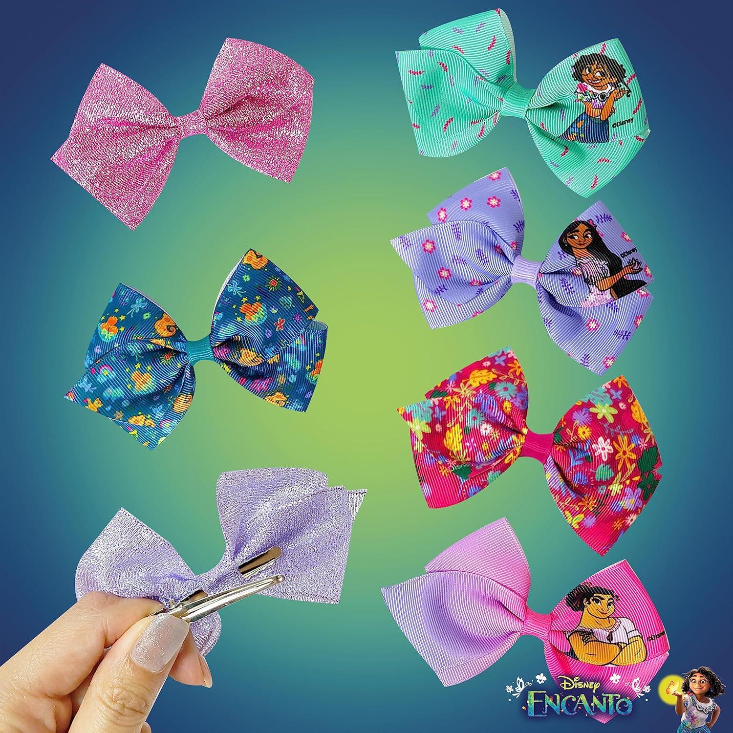 Paquete de Clips de Moño Disney Encanto - 7 Piezas 10 cm