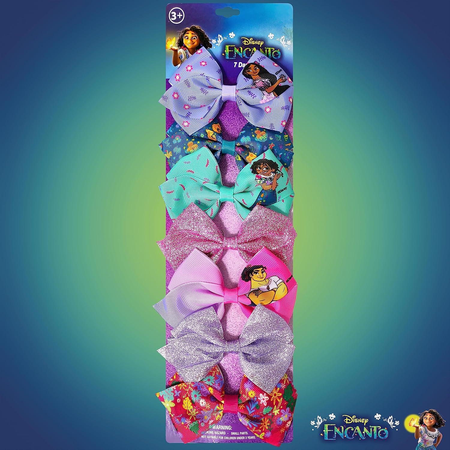 Paquete de Clips de Moño Disney Encanto - 7 Piezas 10 cm