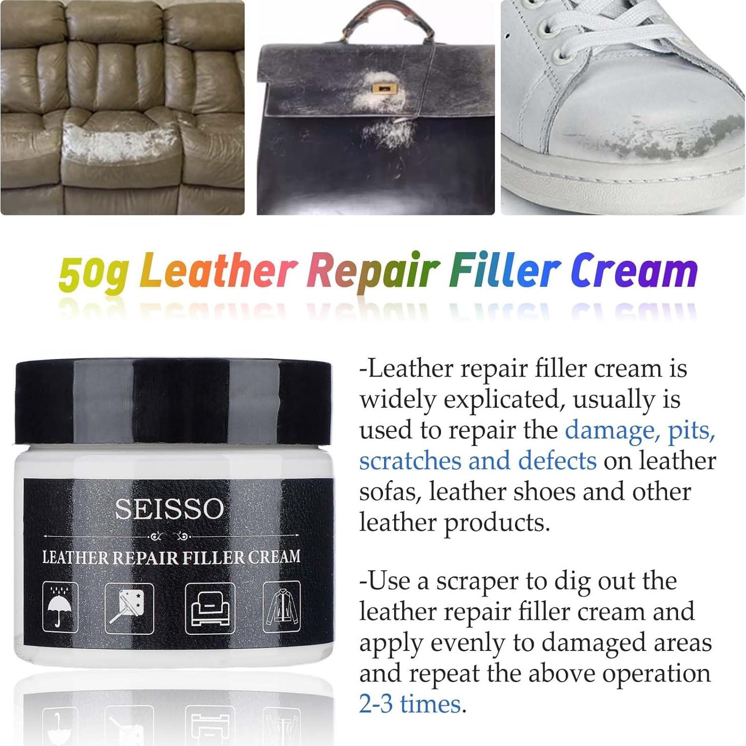 Kit de Pintura Acrílica para Cuero SEISSO 12 Colores 30ml