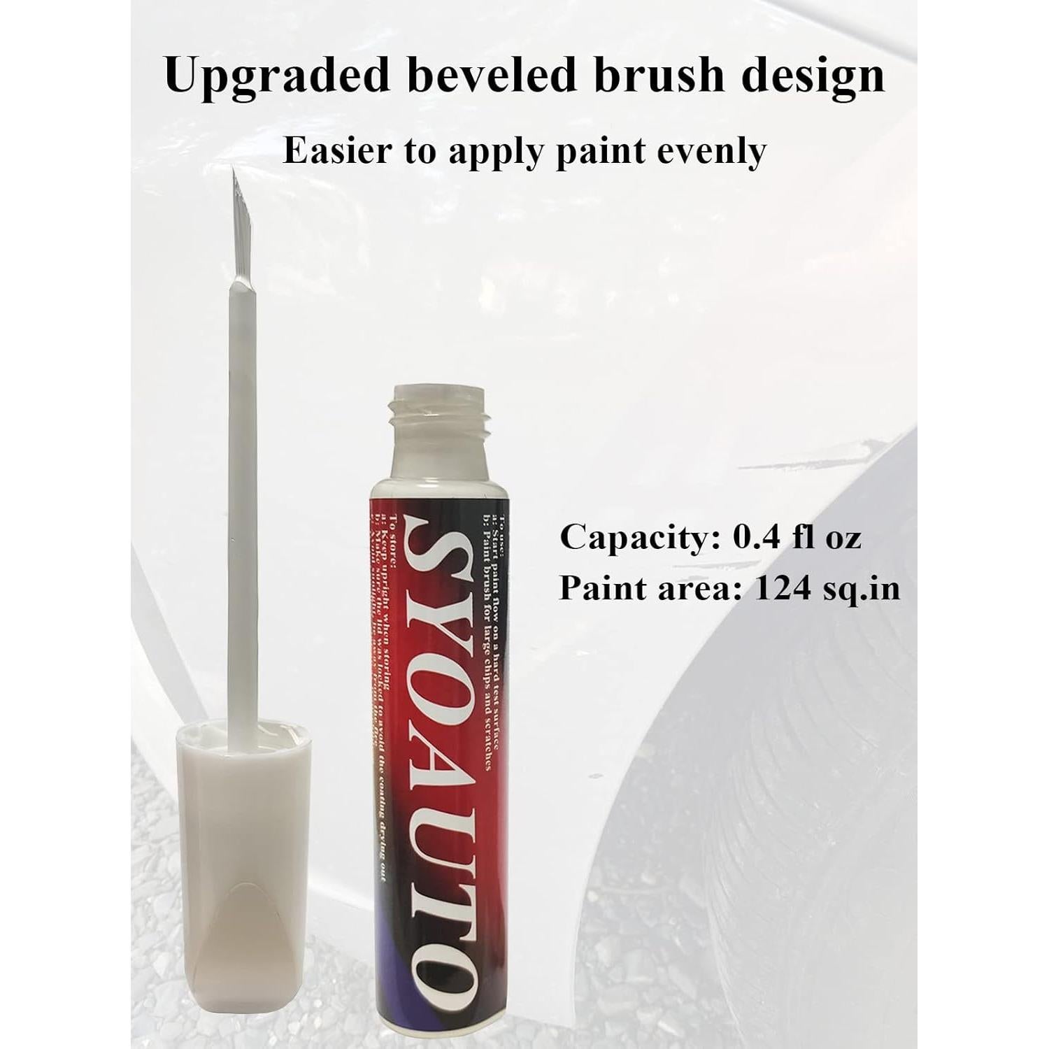 Pintura de Retoque Blanca SYOAUTO 12ml para Automóviles