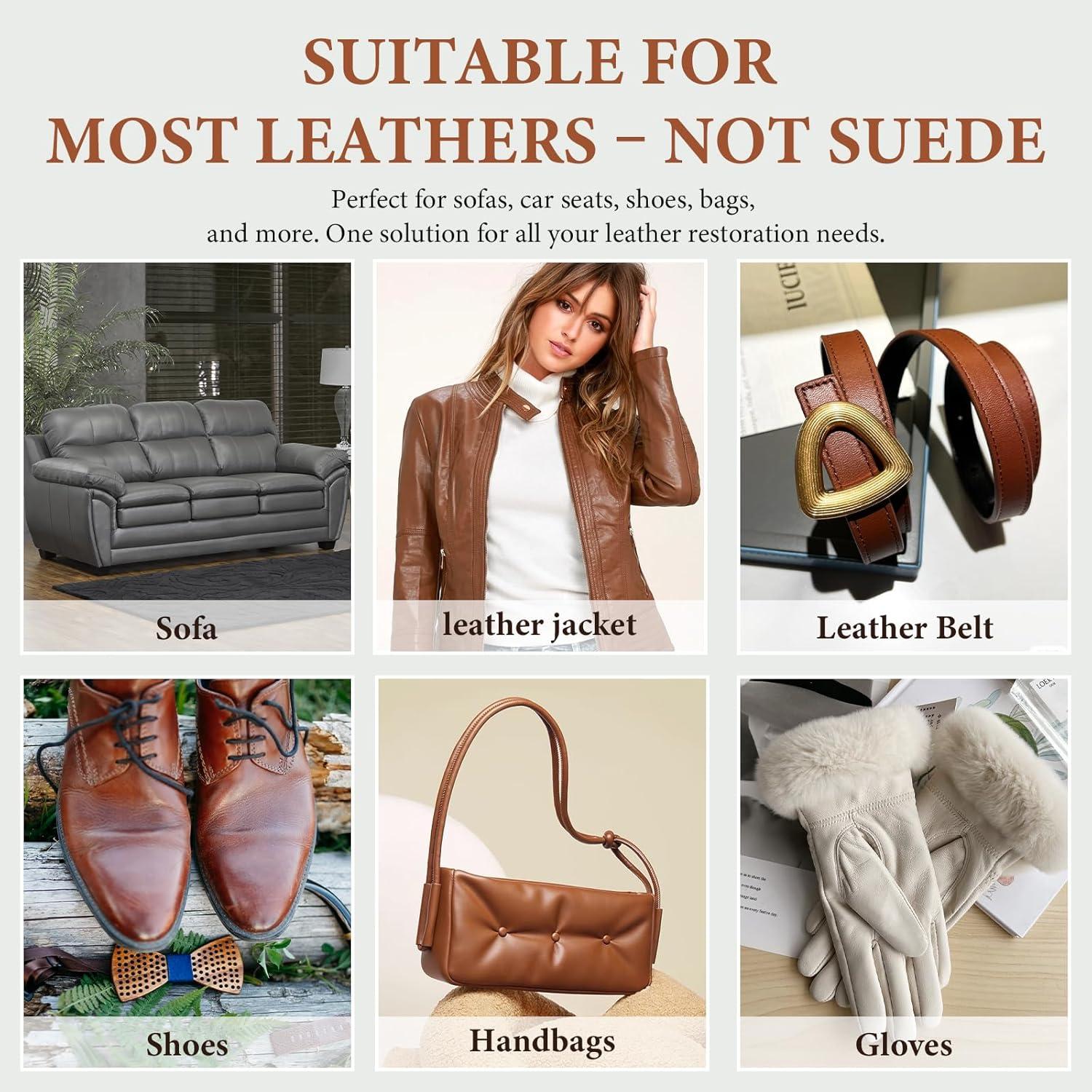 Bálsamo de Recoloración de Cuero NIUB 288g TAN - Restaurador