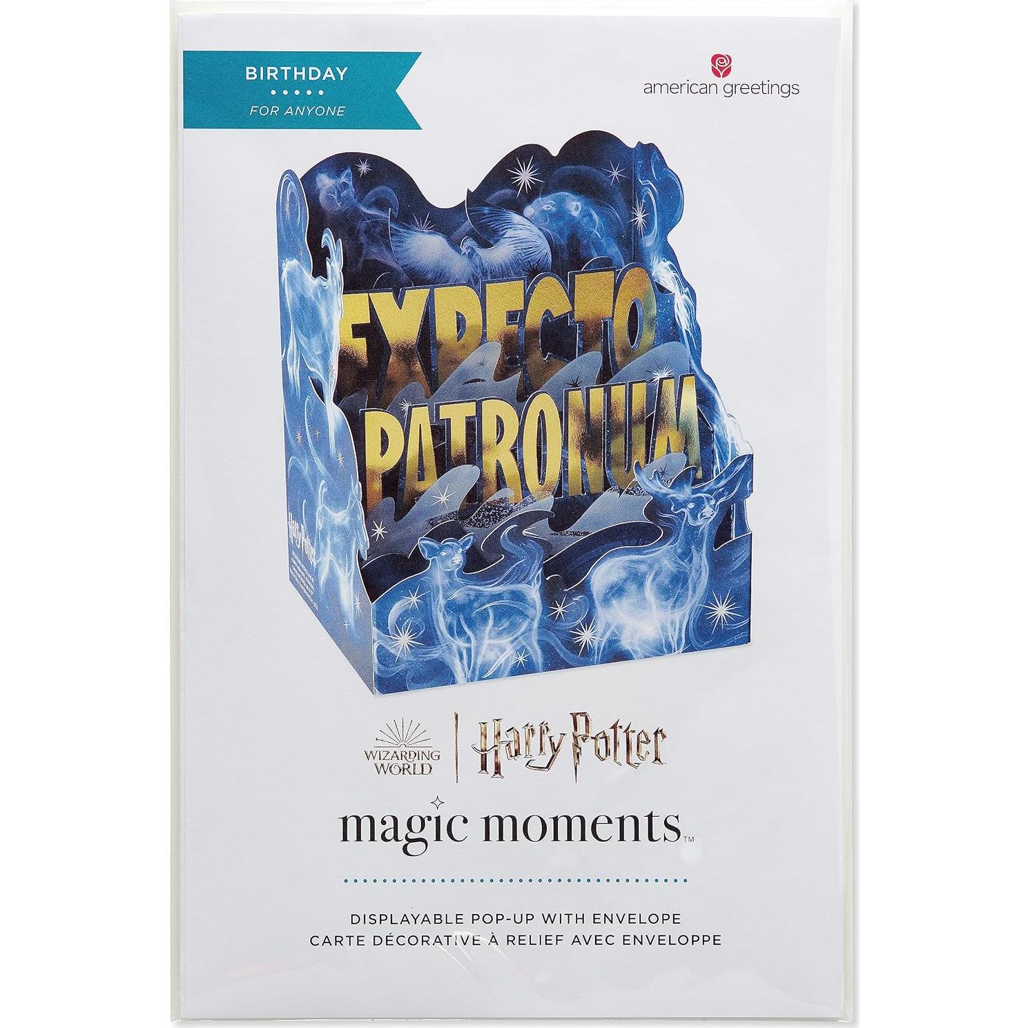 Tarjeta Pop Up Harry Potter American Greetings Cumpleaños