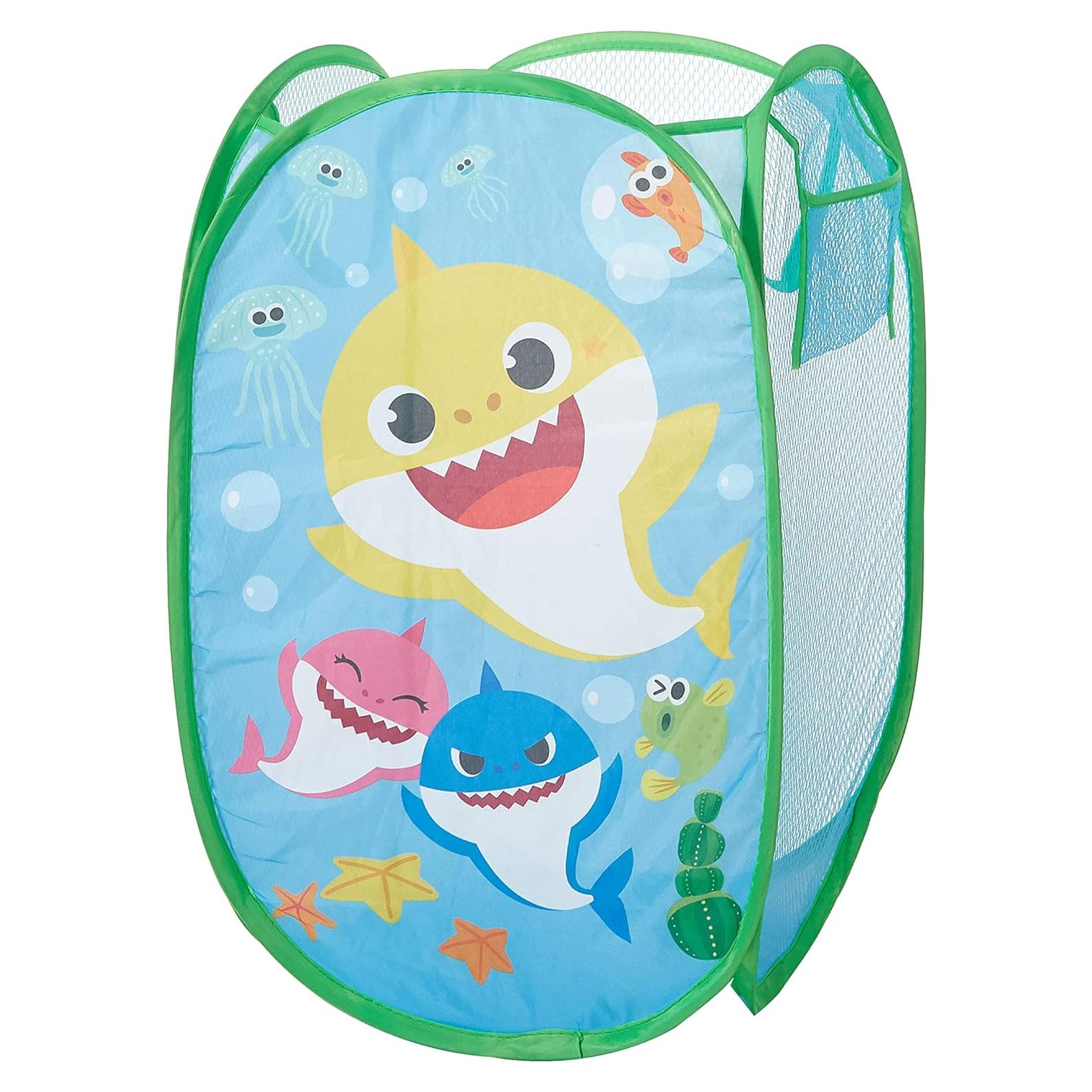 Cesta de Almacenamiento Plegable Idea Nuova Baby Shark 55x34x34 cm