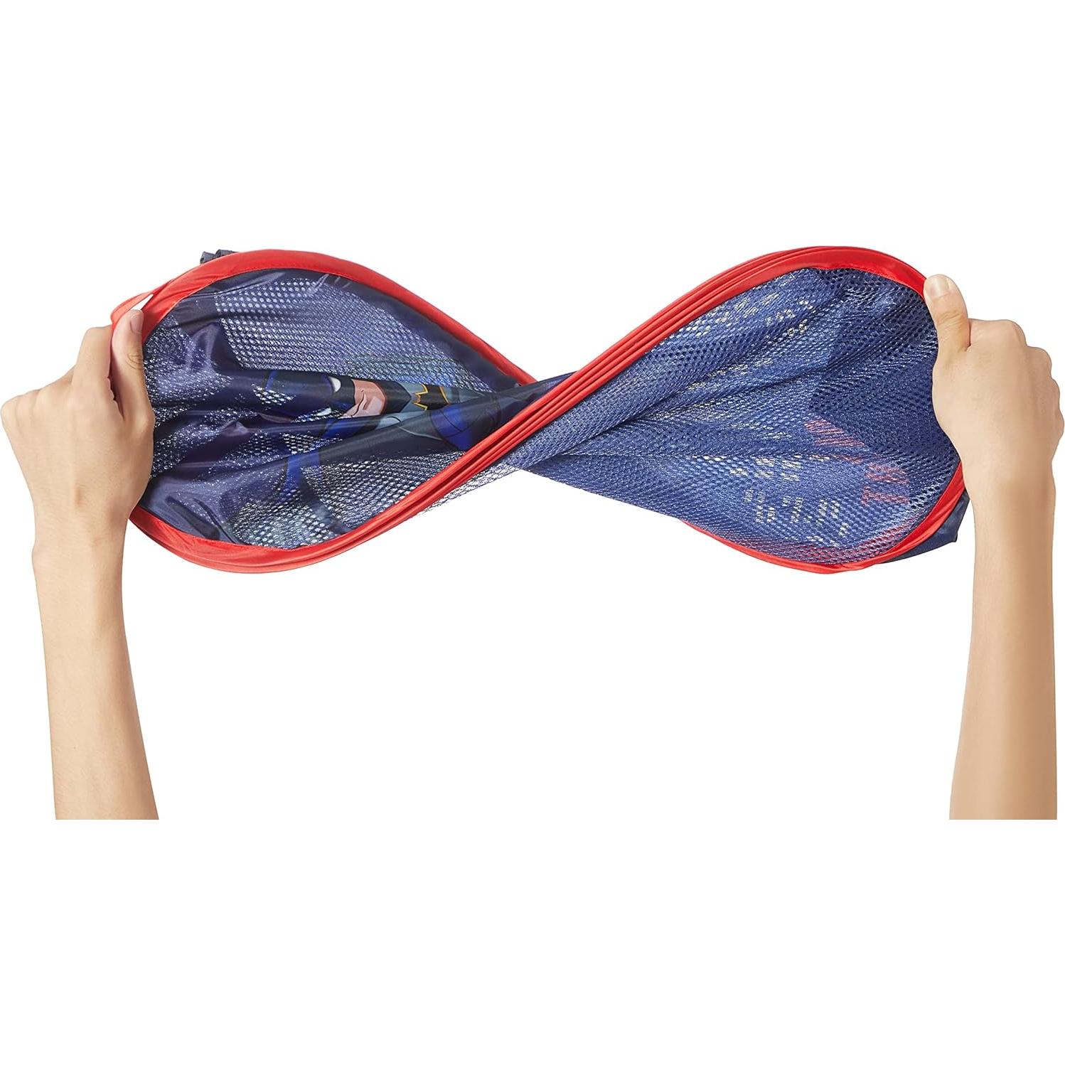 Cesto Plegable Batman Idea Nuova 21.5L Azul con Asas