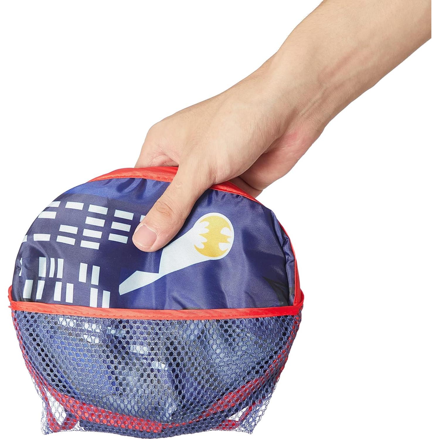 Cesto Plegable Batman Idea Nuova 21.5L Azul con Asas