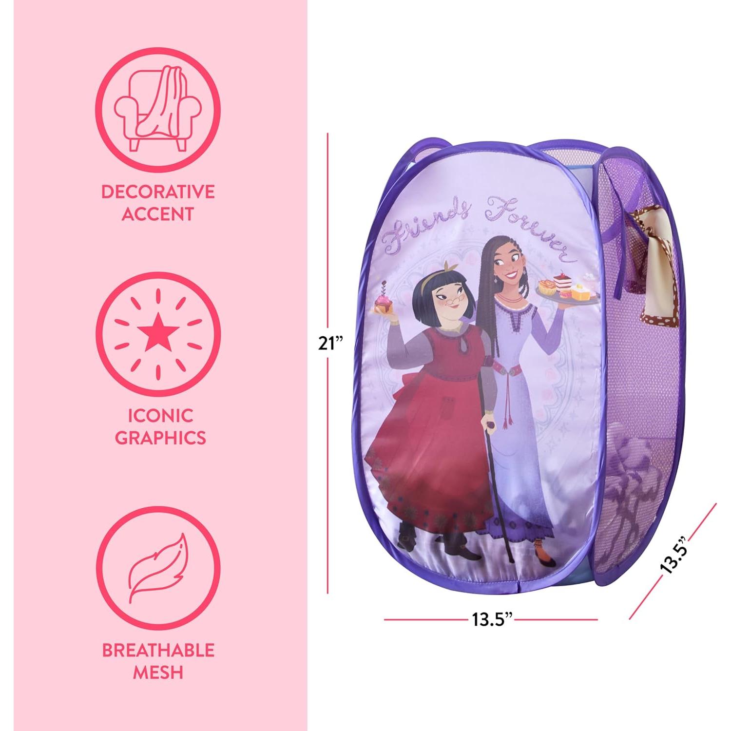 Cesta Plegable Idea Nuova Disney Wish 55x34x34 cm