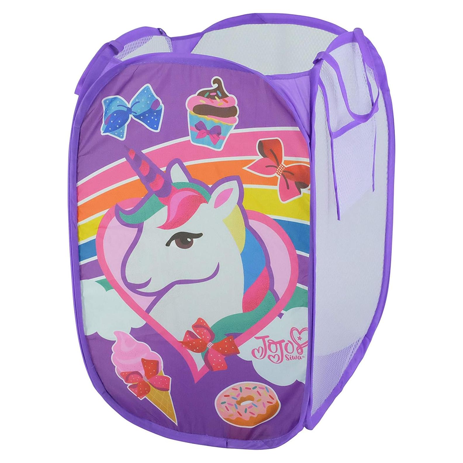 Cesto de Ropa Pop-Up Idea Nuova Jojo Siwa Unicornio 71L