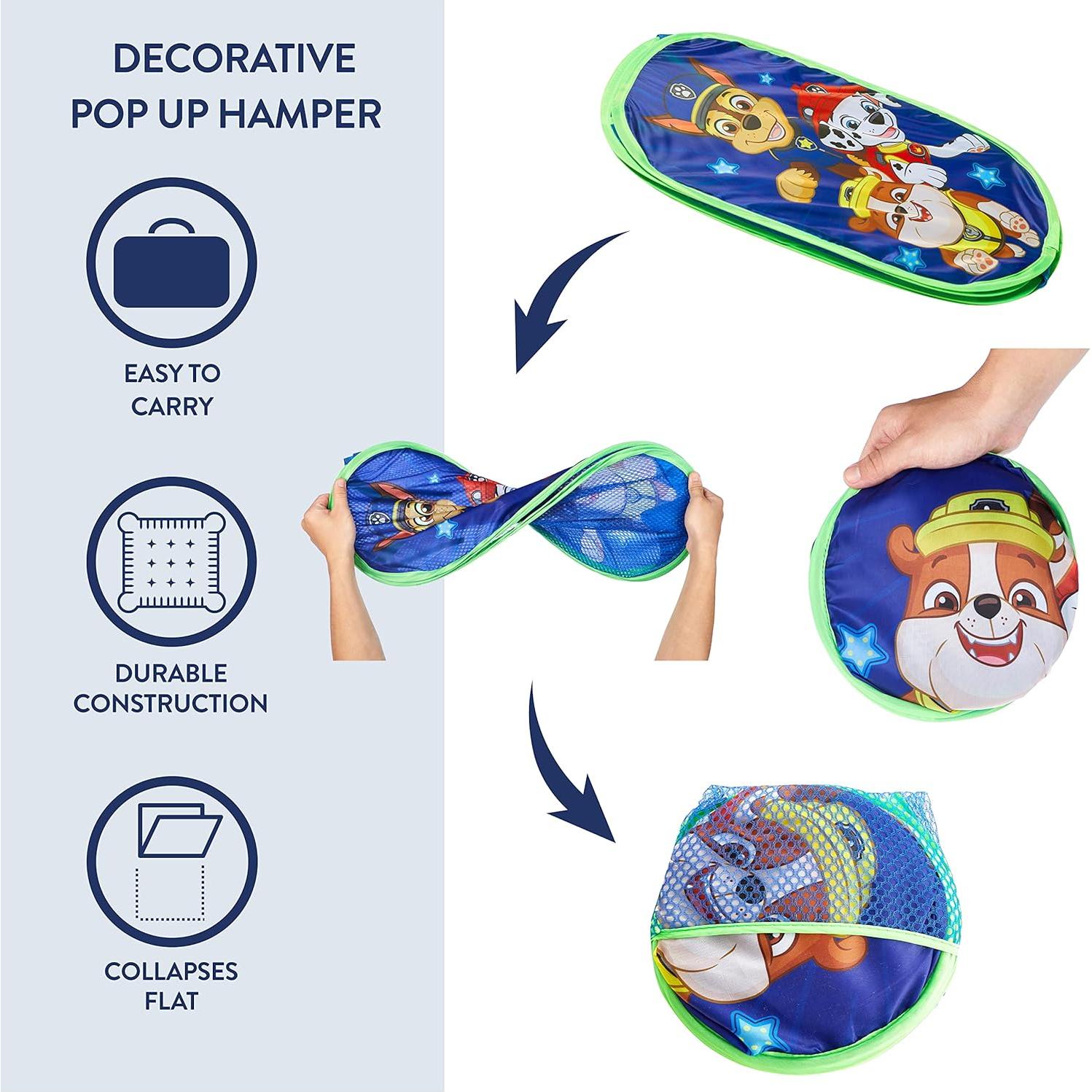 Cesta Plegable Idea Nuova Paw Patrol 55 x 34 x 34 cm