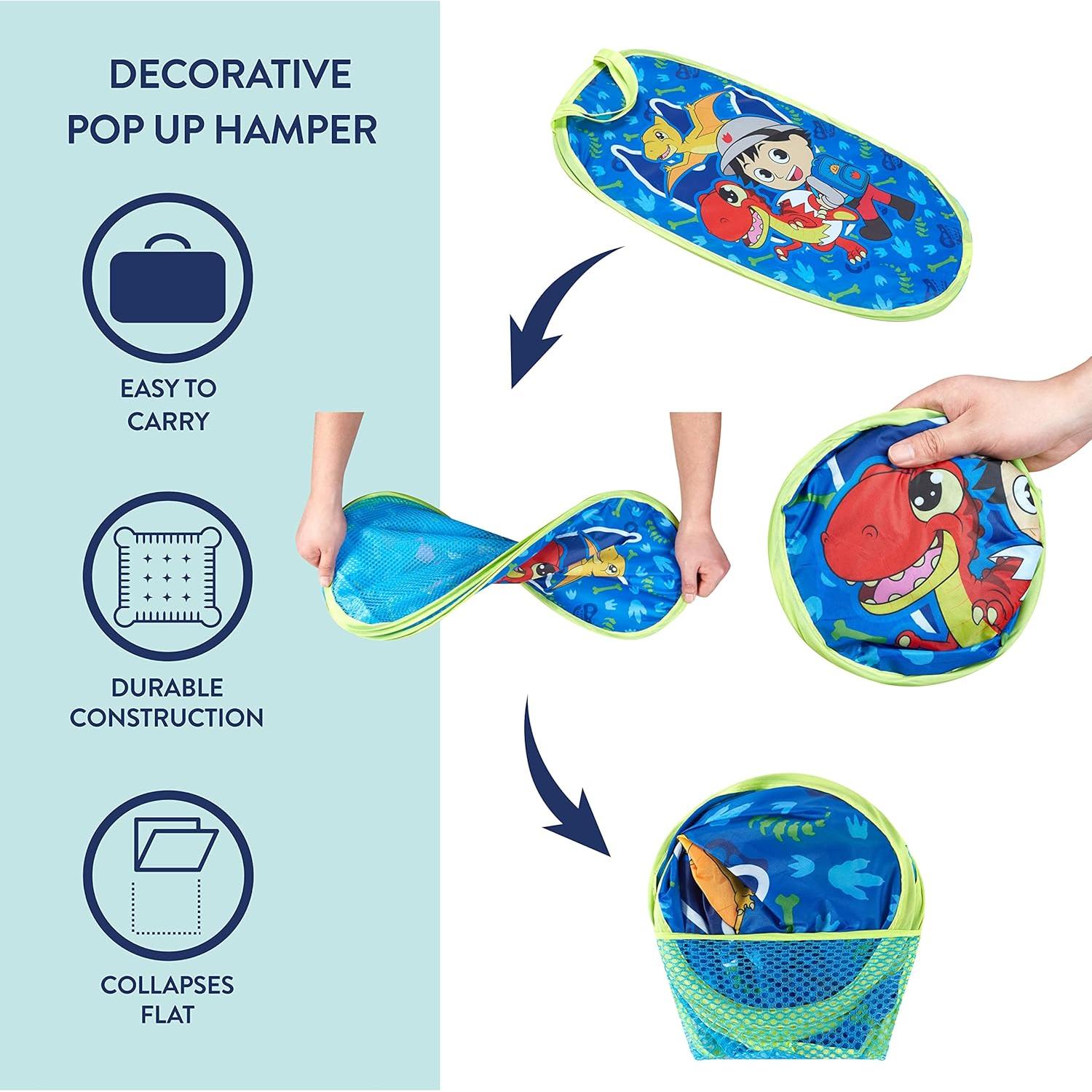 Hamper Plegable Ryans World 80L con Asas Duraderas