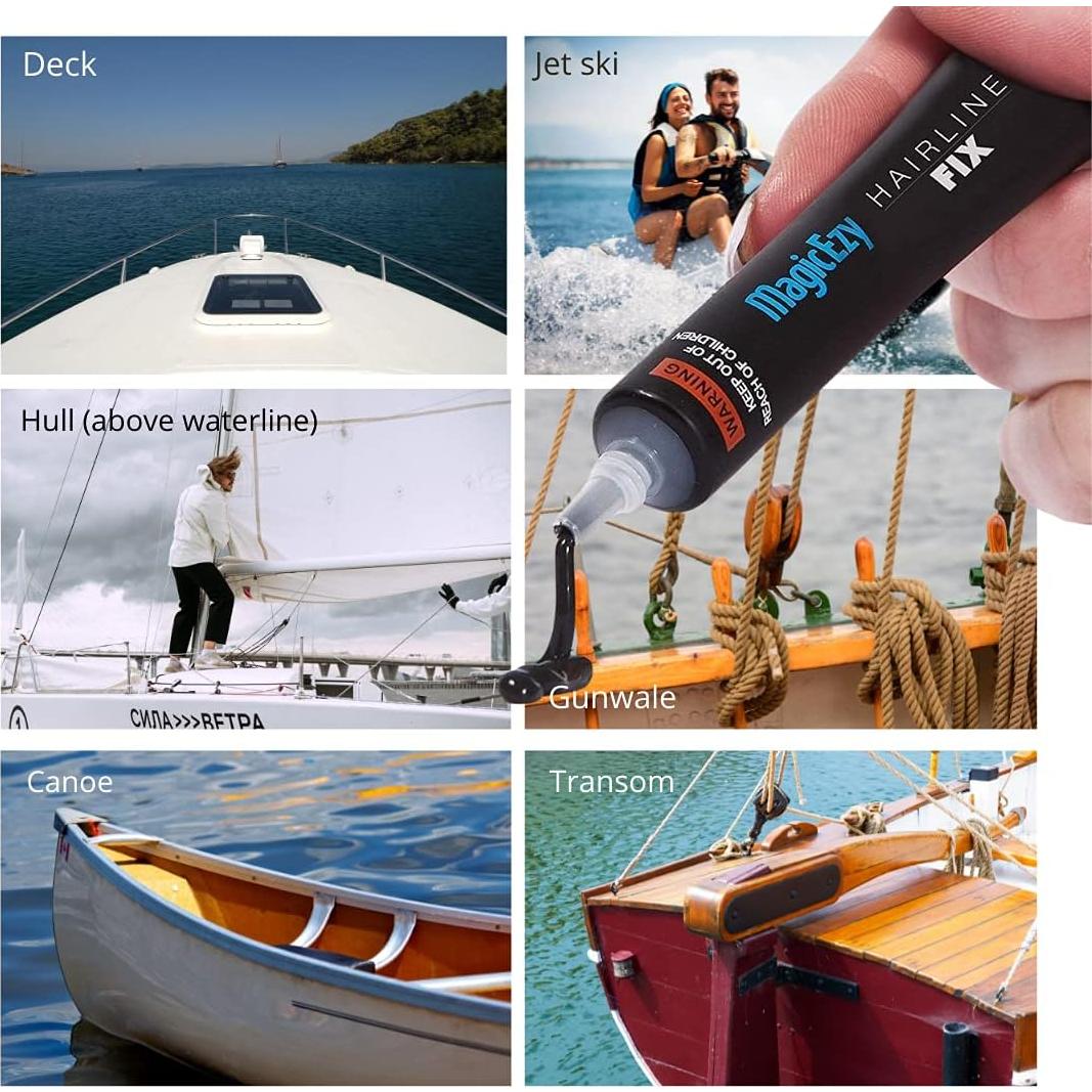 MagicEzy Reparador de Cabello Medianoche - Kit Gelcoat 12.72ml