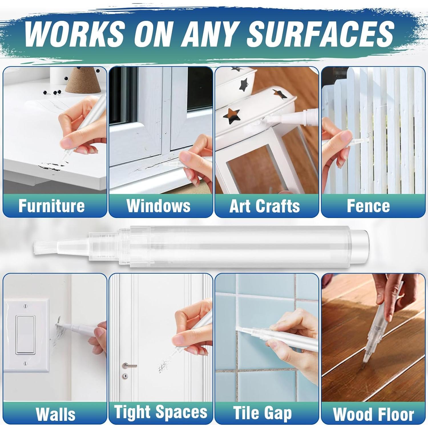 Pinceles de pintura retocables Balldanlu - Paquete de 3 unidades