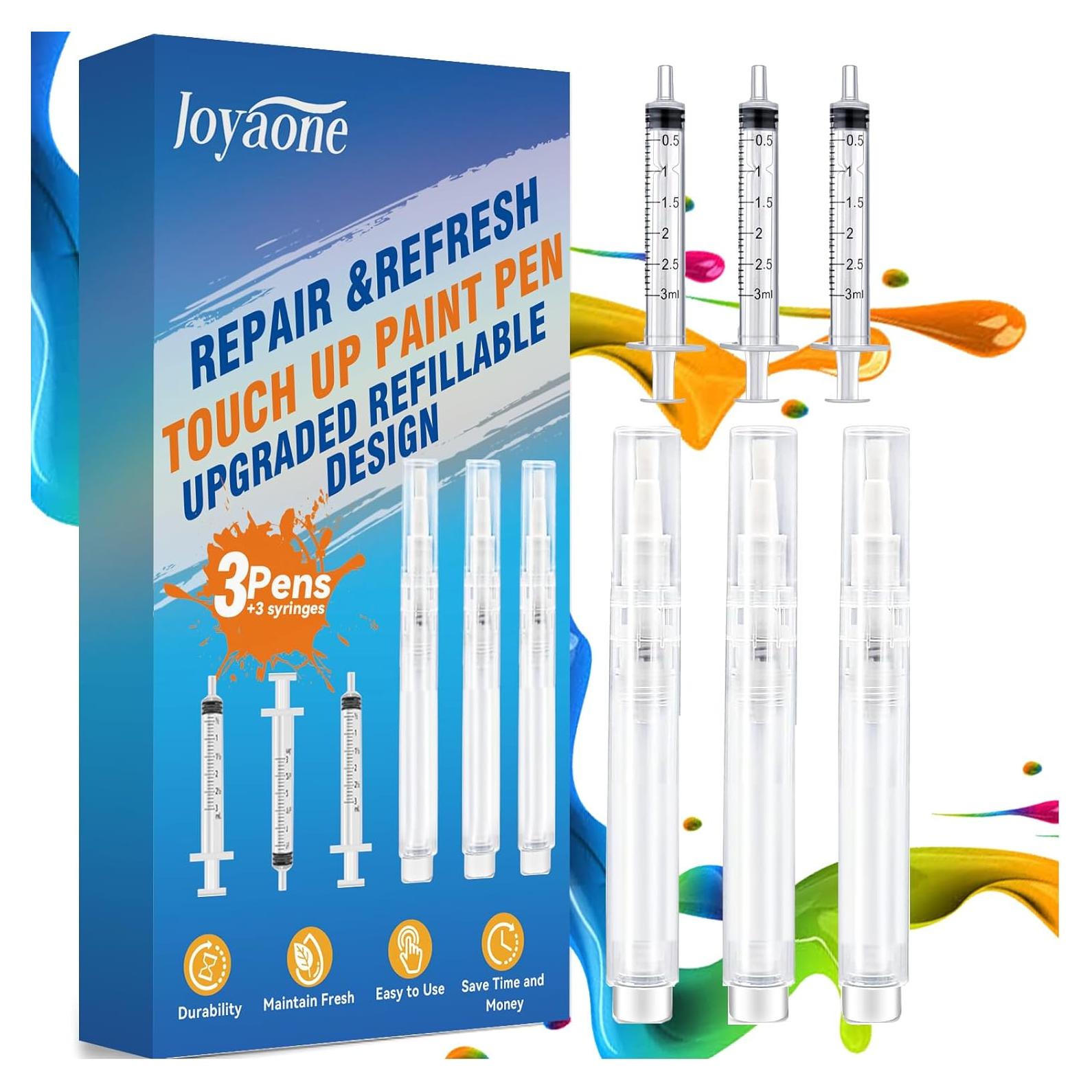 Bolígrafo de Pintura Retocable JOYAONE - Kit de 3 Piezas