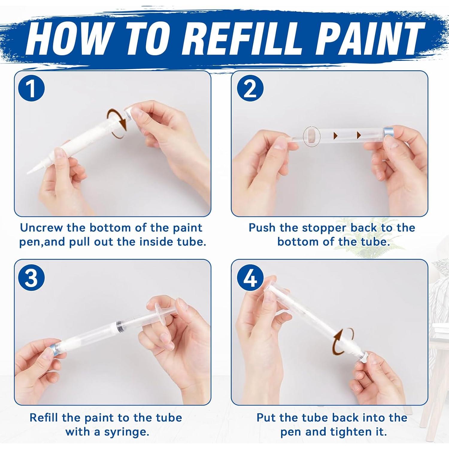 Bolígrafo de Pintura Retocable JOYAONE - Kit de 3 Piezas