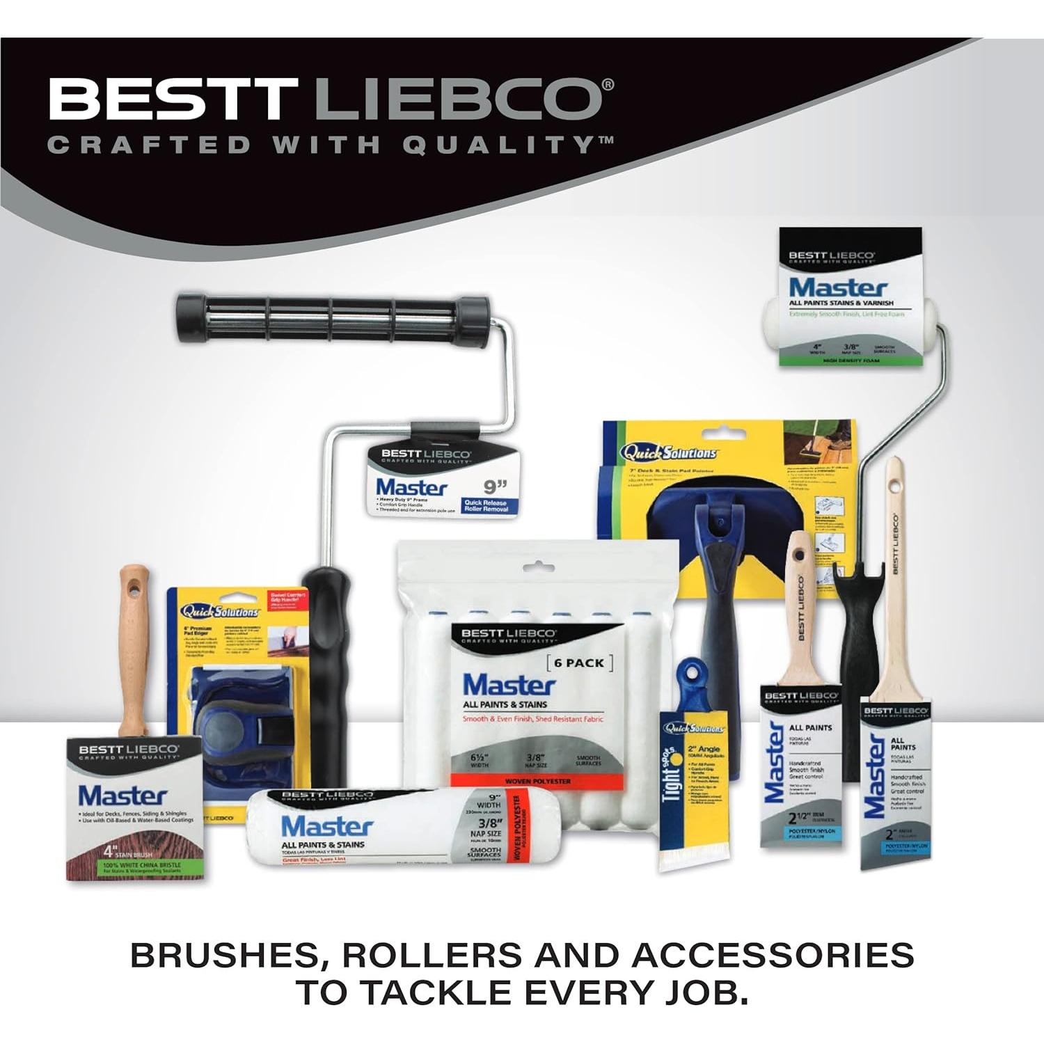 Pintor de Retoque Bestt Liebco 1" con Almacenamiento