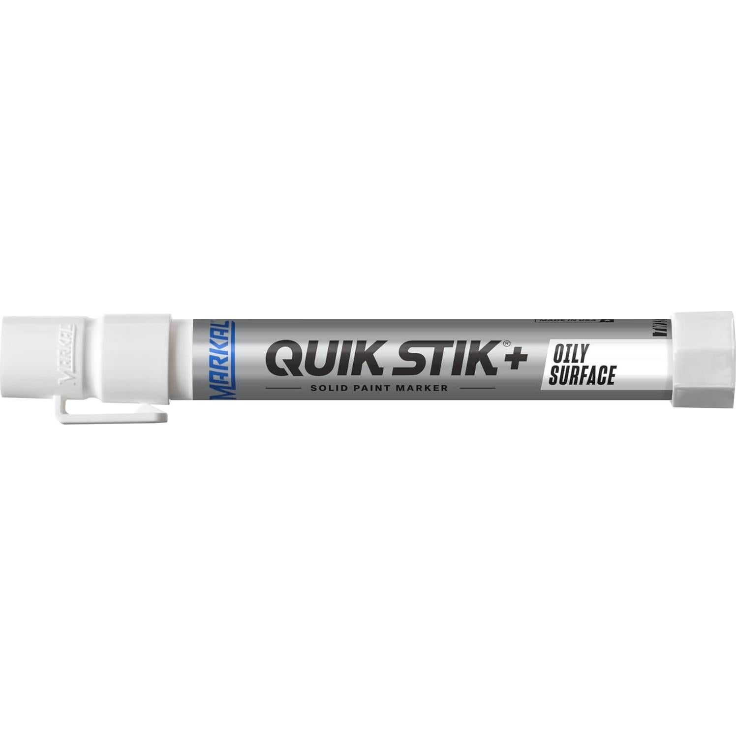 Marcador de pintura sólida Markal Quik Stik+ blanco 12 pck