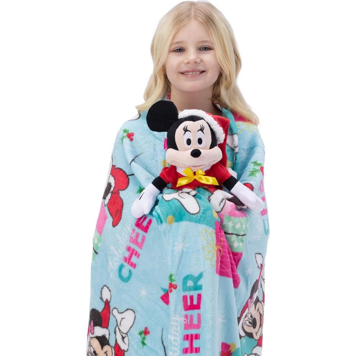 Juego de Almohada y Manta de Toque de Seda Northwest - Mickey Mouse