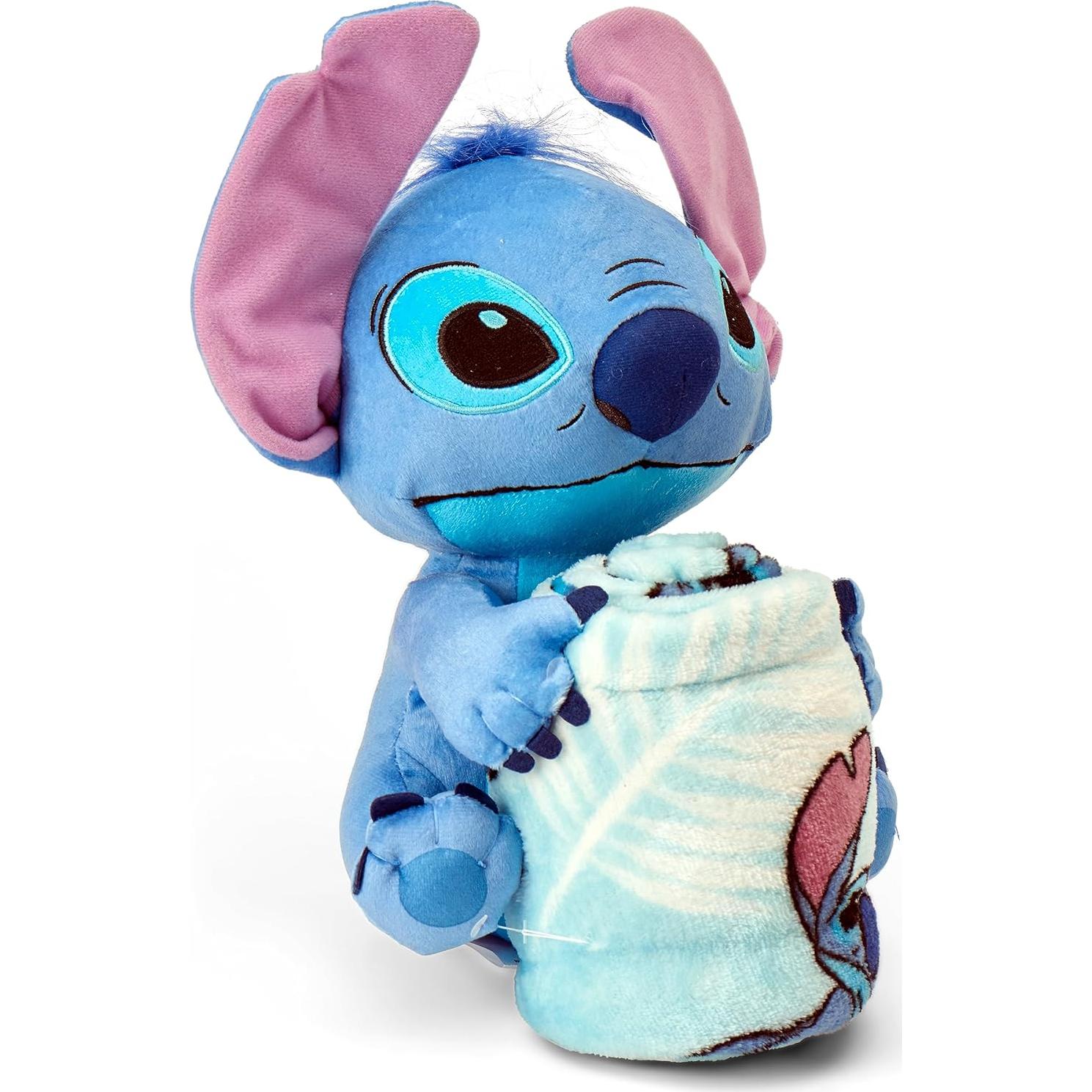 Conjunto Almohada Character Hugger y Manta Lilo & Stitch 101x127cm
