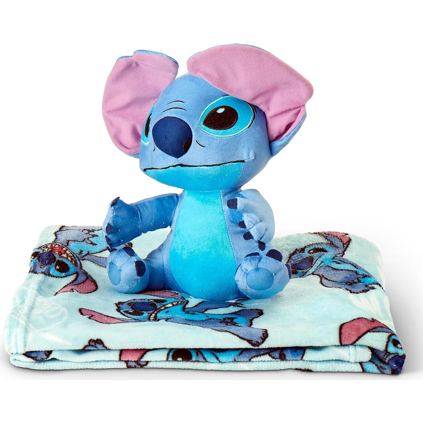 Conjunto Almohada Character Hugger y Manta Lilo & Stitch 101x127cm