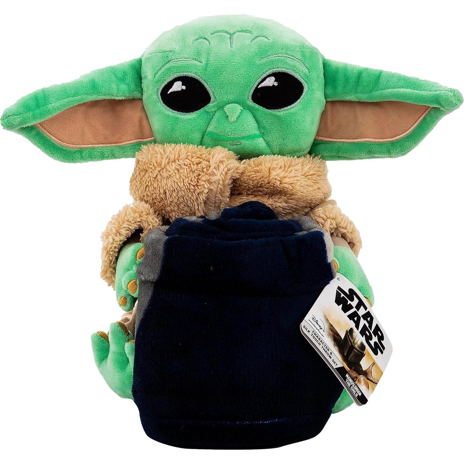 Almohada Abrazo y Manta Star Wars El Mandaloriano 101x127cm