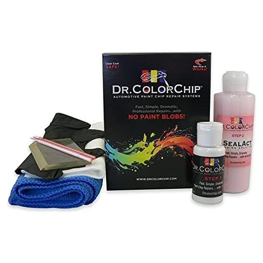 Kit de Pintura Automotriz Dr. ColorChip 10 Piezas Negro Sólido
