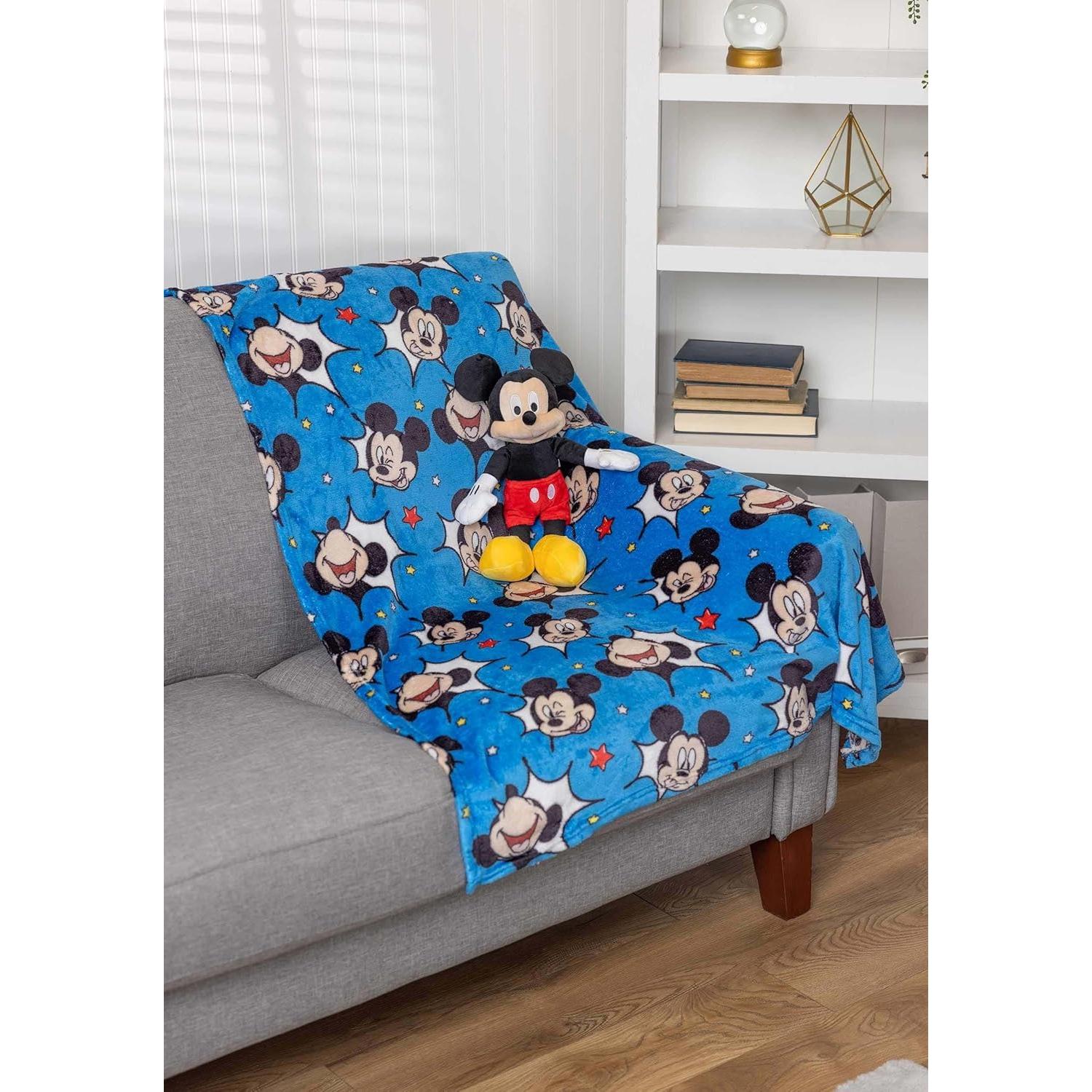 Conjunto Almohada y Manta Mickey Mouse Comic Pop 101x127cm