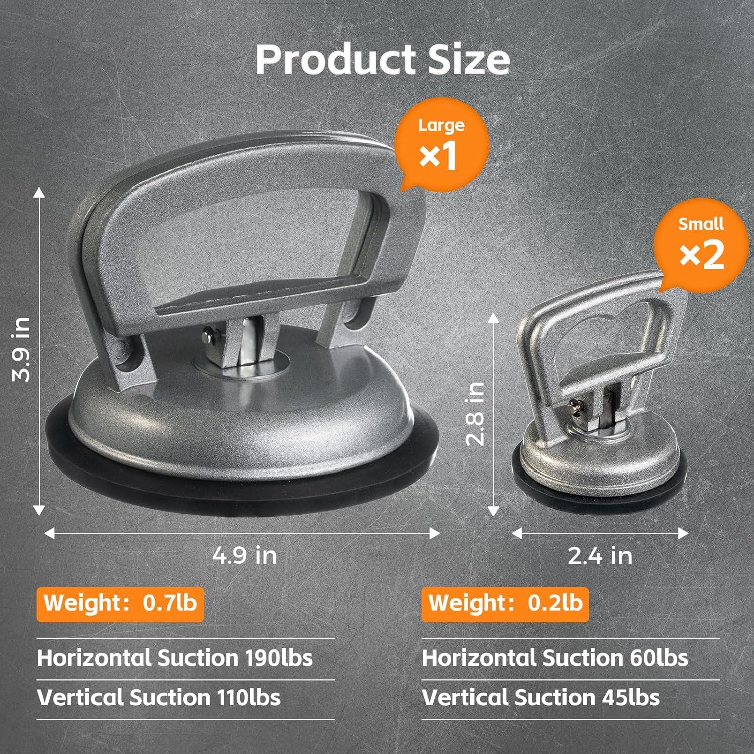 Extractor de Abolladuras Tzuoen MX0007 Kit 3 Piezas 0.59 kg