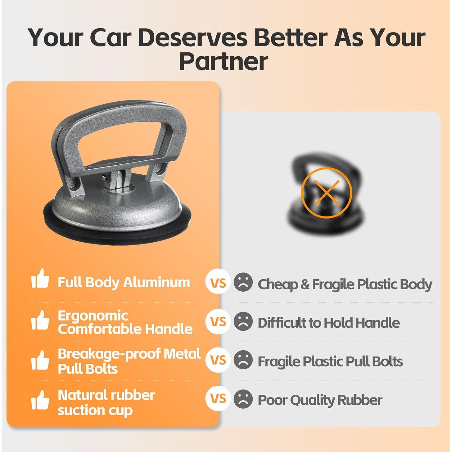 Extractor de Abolladuras Tzuoen MX0007 Kit 3 Piezas 0.59 kg