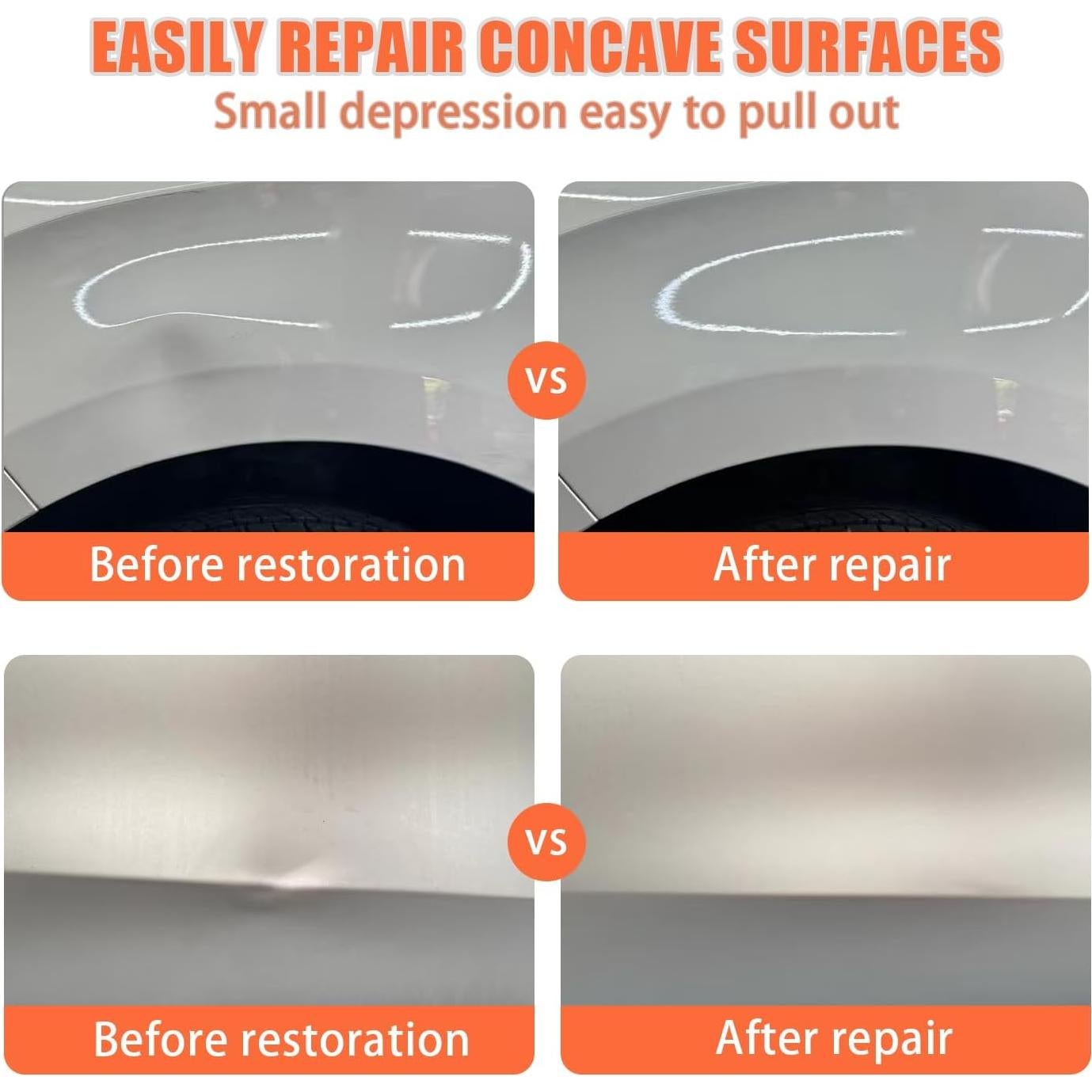 Kit Extractor de Abolladuras de Coche Enttgo - 4 Ventosas