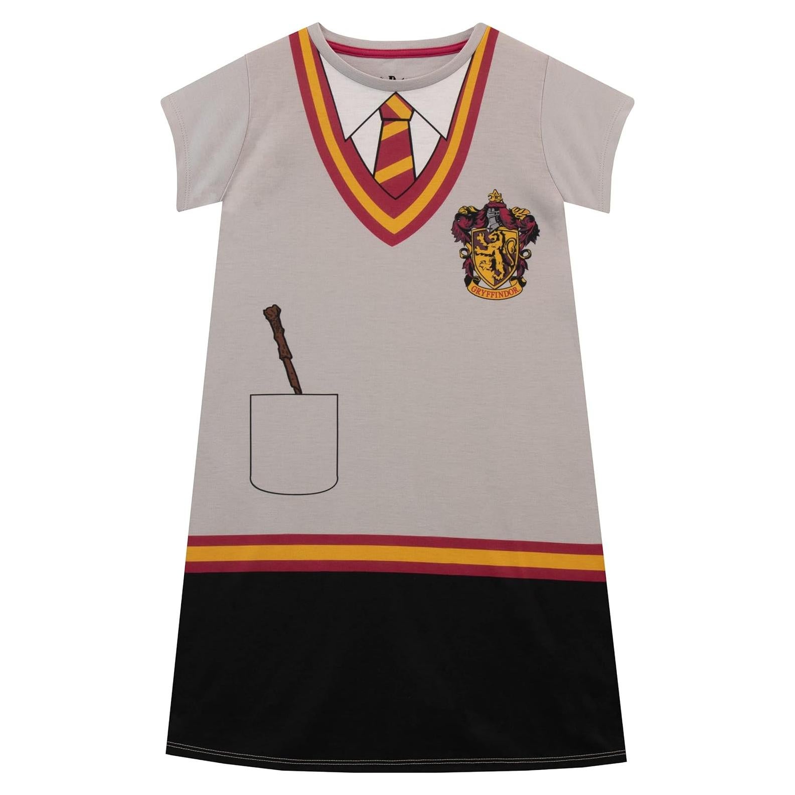 Camisón Harry Potter Gryffindor para Niñas 12 Años